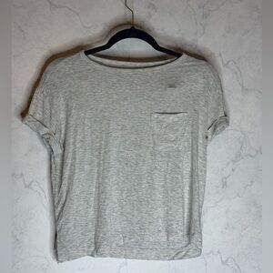American Eagle soft & sexy grey boxy short sleeve tee